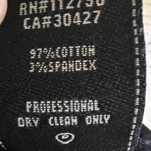 True Religion black velour low rise slim fit jeans size 27 excellent condition - Picture 9 of 9